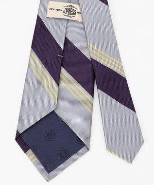J.PRESS MEN レップレジメンタル ネクタイ グレー系2