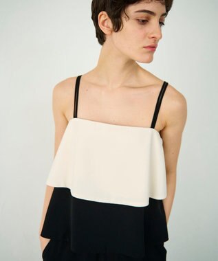 GRACE CONTINENTAL キャミセットワイドパンツ ブラック