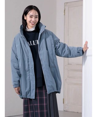 Green Parks あったか中綿コート Blue