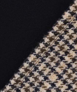 23区 【Oggi11月号掲載】ボンディング チェックツイード ジャコット ブラウンチェック