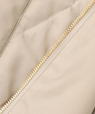 BEIGE， 【S-size】RENARD / フーデッドジレ Beige