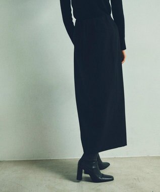 GRACE CONTINENTAL ペンシルスリットスカート ブラック