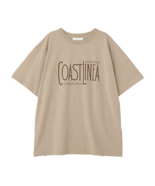 AMERICAN HOLIC COASTLINEA ロゴTシャツ Brown