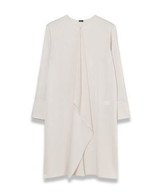 JOSEPH 【WEB&OUTLET限定・洗える】サテンジョーゼット　リラックスフィットドレス