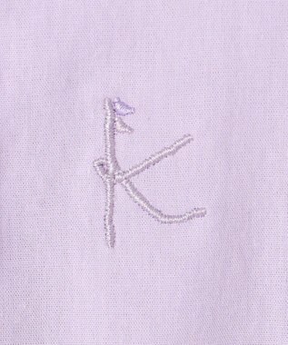 組曲 KIDS 【UVケア】【110-140㎝】バイカラー ワンピース ラベンダー