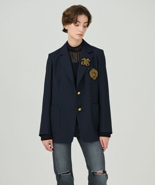 GRACE CONTINENTAL ブレザージャケット ネイビー