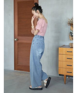 earth music&ecology カットシャーリングプルオーバー Pink