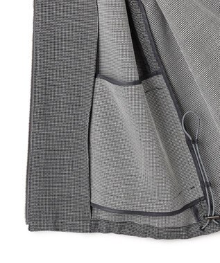 ICB L 【UVカット・洗える】ウール2WAYストレッチ ノーカラーブルゾン 無地柄系