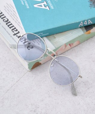 AMERICAN HOLIC 調光レンズメタルフレームグラス Silver