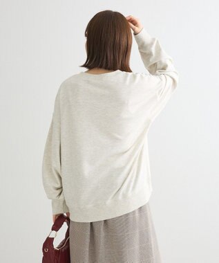 Green Parks アソートロゴミニ裏毛プルオーバー Oatmeal