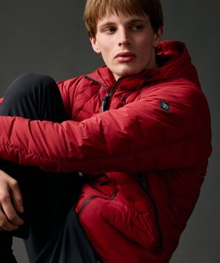 【ストレッチ/軽量/パッカブル/ライナードッキング対応】2WAYストレッチダウンパーカー