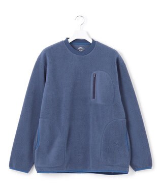 J.PRESS YORK STREET 【UNISEX】フリース クルーネックプルオーバー