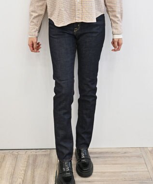 caqu modern pencil  タイトフィット ペンシルシルエット デニムパンツ