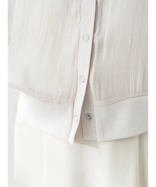 earth music&ecology シアーラメカーディガン Beige