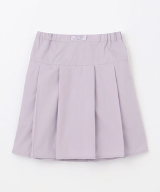 組曲 KIDS 【150-160㎝】ボックスタック キュロット ラベンダー系