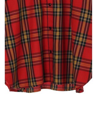 AMERICAN HOLIC イージーケアチェックシャツ Check RED