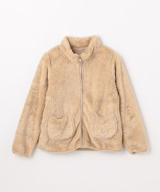 ANY KIDS 【ドッキング可能】ネコボアブルゾン ベージュ