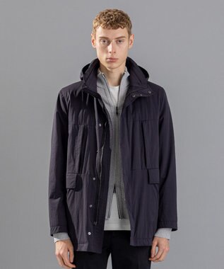 JOSEPH HOMME ドライツイルストレッチ　フードコート ブラック系