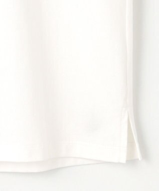 組曲 S 【綿100％】フロッキープリント Ｔシャツ アイボリー系