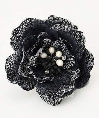 ANY ツイードコサージュ ツイード