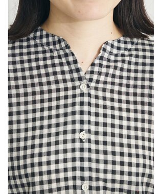 CRAFT STANDARD BOUTIQUE バンザイブラウス Gingham Check