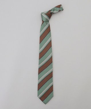 GOTAIRIKU GOTAIRIKU別注【MANTERO/マンテロ】ネクタイ_レジメンタル グリーン系1