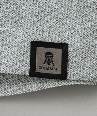 GOTAIRIKU 麻混・襟しっかり【洗える/通気性】ノルマンディーリネン ボタンダウンポロシャツ(25/26年モデル) グリーン系8