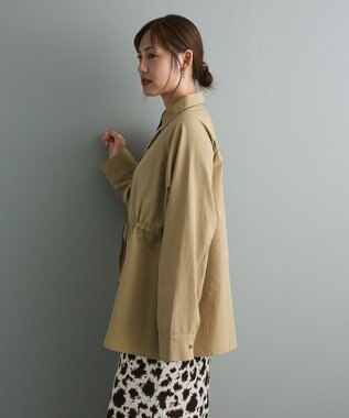 CRAFT STANDARD BOUTIQUE レイヤードライクシャツ Beige