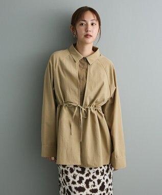 CRAFT STANDARD BOUTIQUE レイヤードライクシャツ Beige