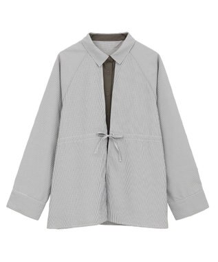 CRAFT STANDARD BOUTIQUE レイヤードライクシャツ Charcoal Gray