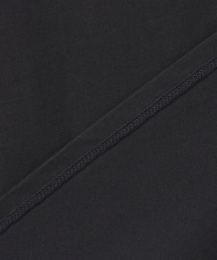 ANY SIS 【洗える】ノースリーブロゴ Tシャツ ブラック系