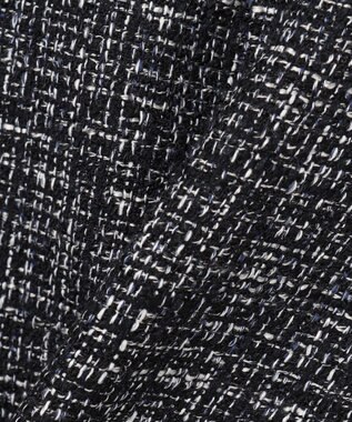 J.PRESS LADIES ファンシーツイード スカート ネイビー系1