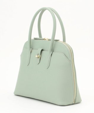 J.PRESS LADIES 【WEB限定カラーあり・ショルダー付き】purse バッグ ライトグリーン系