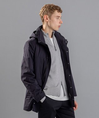 JOSEPH HOMME ドライツイルストレッチ　フードコート ブラック系