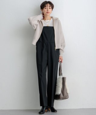 23区 L 【大好評素材/洗える】コットンベアジャージー ロング Tシャツ ホワイト系