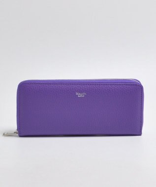 blancle シュリンクレザーラウンドジップ ロングウォレット