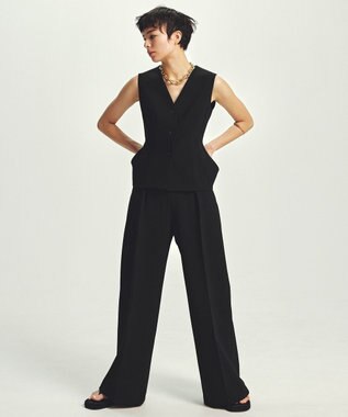 uncrave プルーフダブルクロス ジレ ブラック