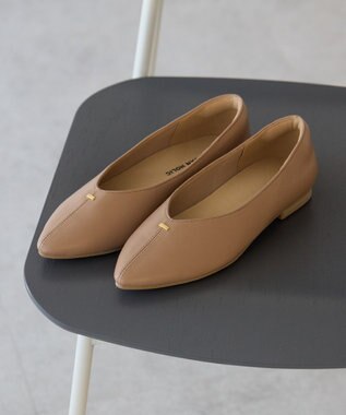 AMERICAN HOLIC 【整履き】フラットパンプス Beige