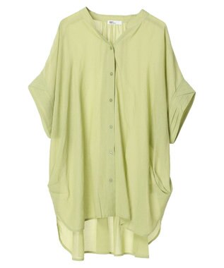 CRAFT STANDARD BOUTIQUE ヴィンテージボイルミルフィーユチュニック Lime Green