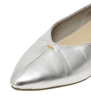 AMERICAN HOLIC 【整履き】フラットパンプス Silver