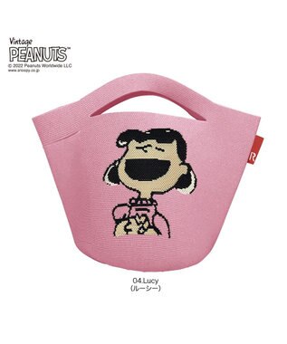ROOTOTE 8242【スヌーピー：インテリアトート】/ IP.ポーノ.ベビールー.ピーナッツ-6T 04：ルーシー