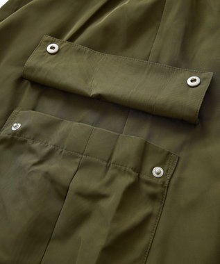 Green Parks ・ＳＵＧＡＲ　ＳＰＯＯＮ　ミリタリーフレアスカート Khaki