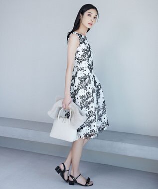 TOCCA NUANCE RIBBON SANDALS サンダル ブラック系