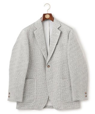 J.PRESS MEN 【NEW STAGE】KASURI DYEING シャツジャケット ライトグレー系