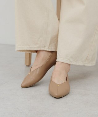 AMERICAN HOLIC 【整履き】フラットパンプス Beige