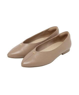 AMERICAN HOLIC 【整履き】フラットパンプス Beige