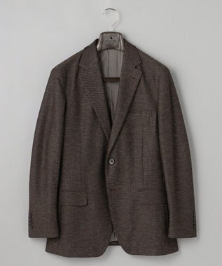 GOTAIRIKU カーディガンジャケット秋冬版【洗える/シワになりにくい/ストレッチ】リンクス BIZ ジャケット ダークブラウン系8