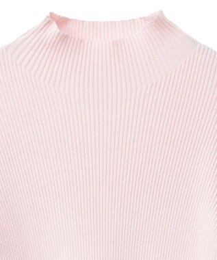 earth music&ecology 袖口刺繍リブニットプルオーバー Light Pink