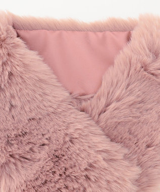 TOCCA BIJOUX FUR TIPPET ティペット ピンク系