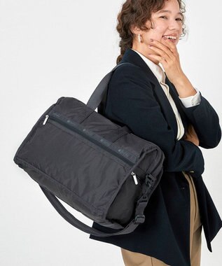 DELUXE MED WEEKENDER/レッドタータン / LeSportsac | ファッション